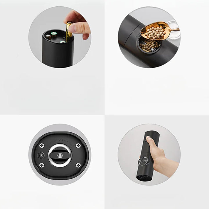 Electric Automatic Pepper and Salt Grinder