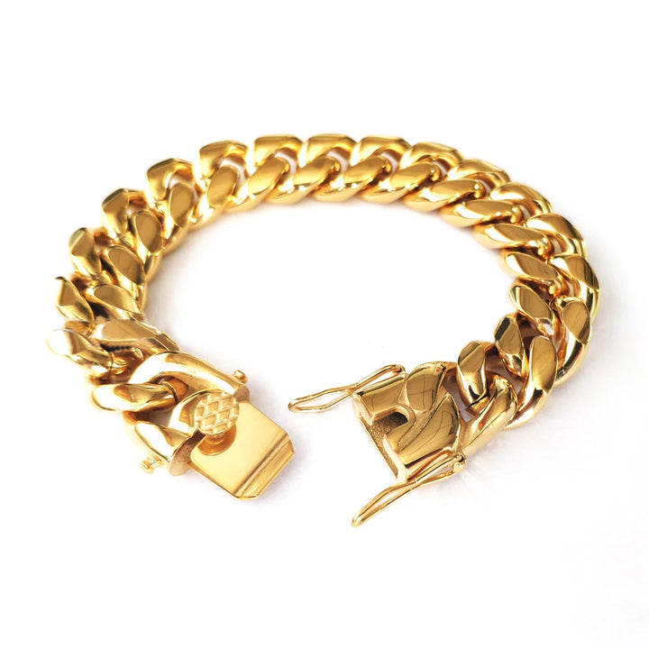 18k gold plated bracelet