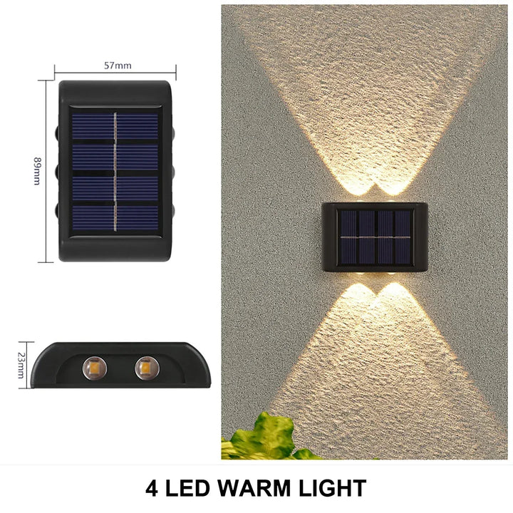 Outdoor Solar Wall Lamp