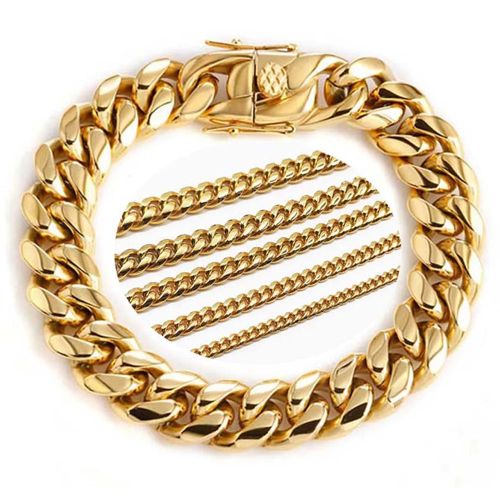 18k gold plated bracelet