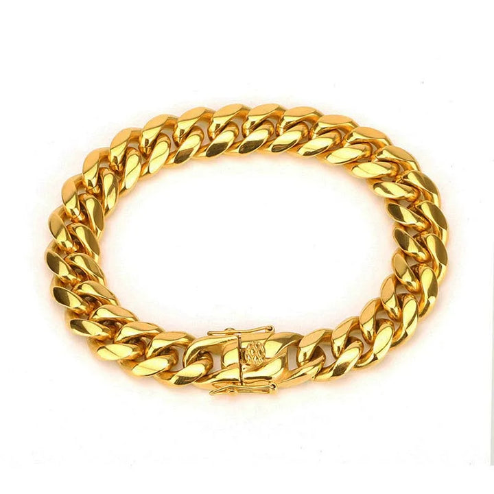 18k gold plated bracelet