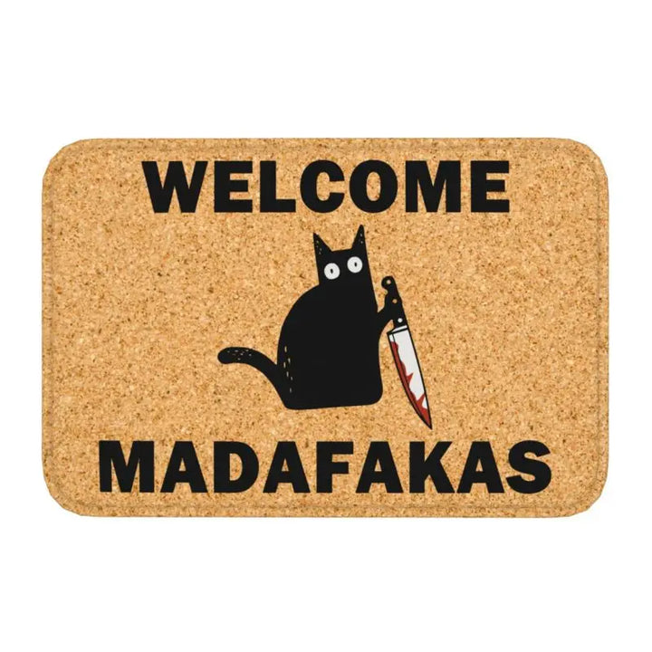 Welcome rug