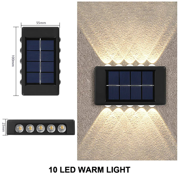 Outdoor Solar Wall Lamp