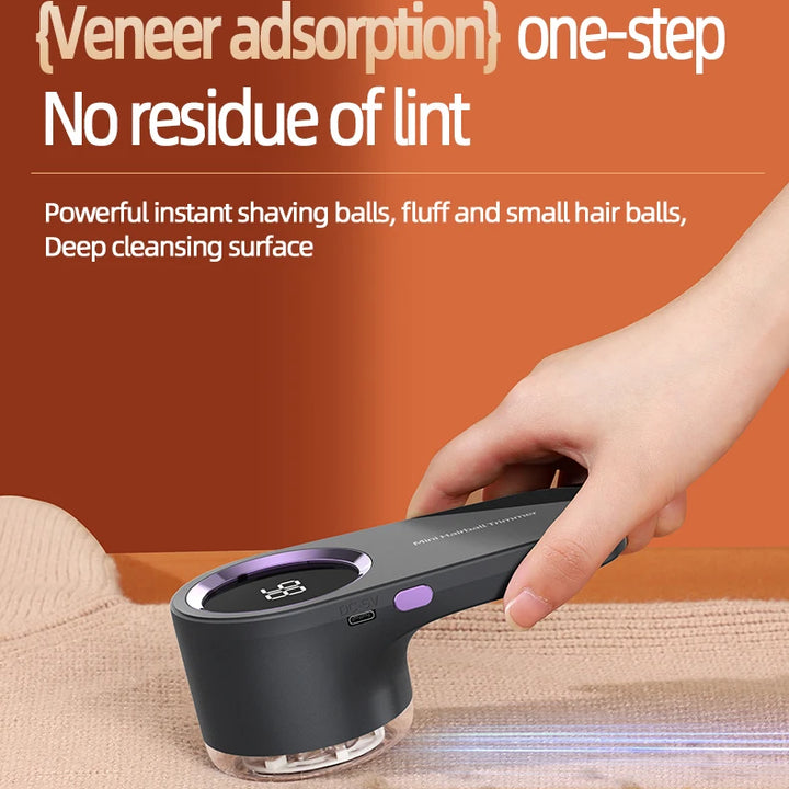 Lint and hair remover for clothes